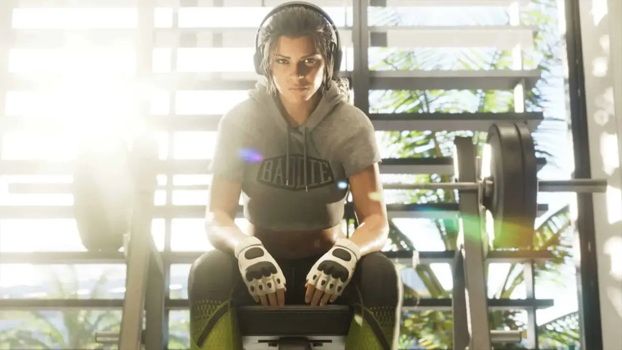 Lucia na silowni GTA 6