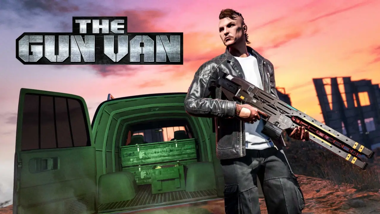 Furgonetka z bronia GTA Online Furgonetka z bronia GTA Online