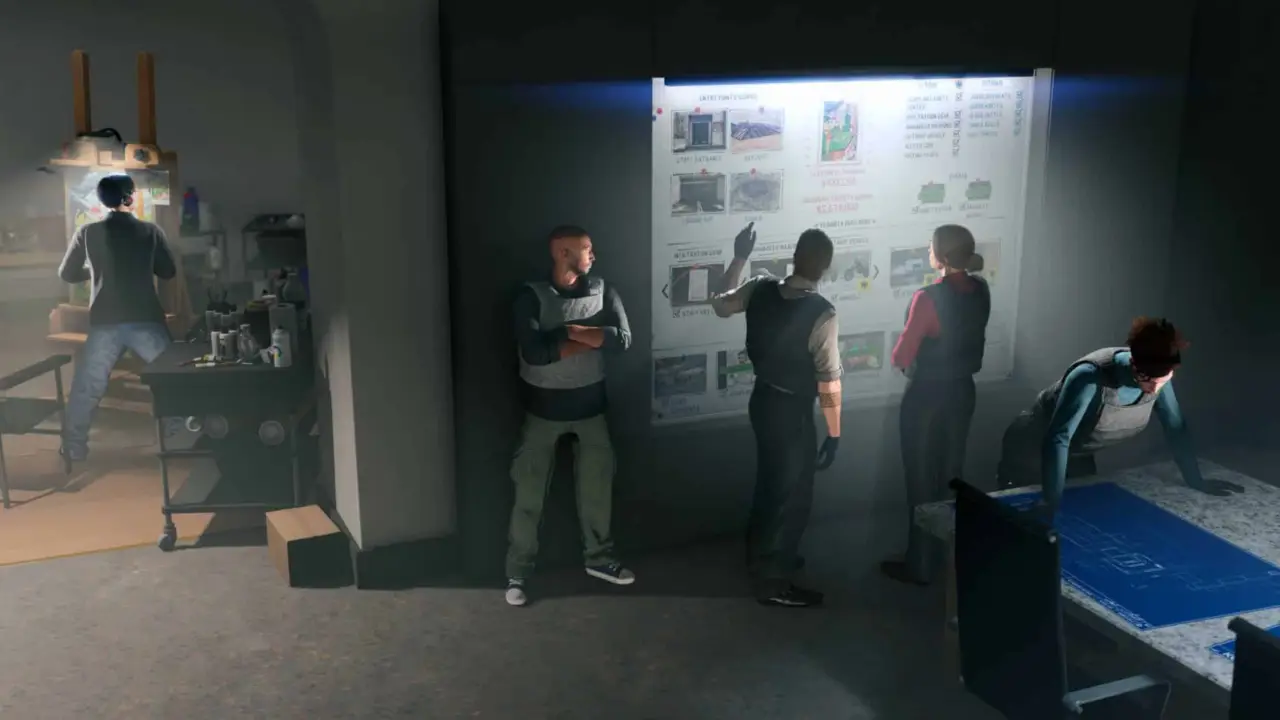 Planowanie napadu na Centrum Kortz
