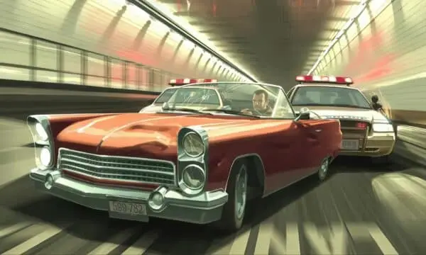 Ucieczka przed policją w GTA 4