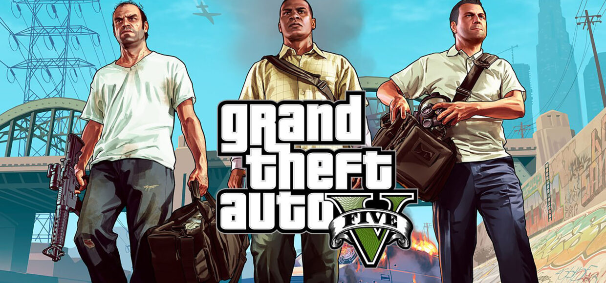 Trzech bohaterow GTA 5