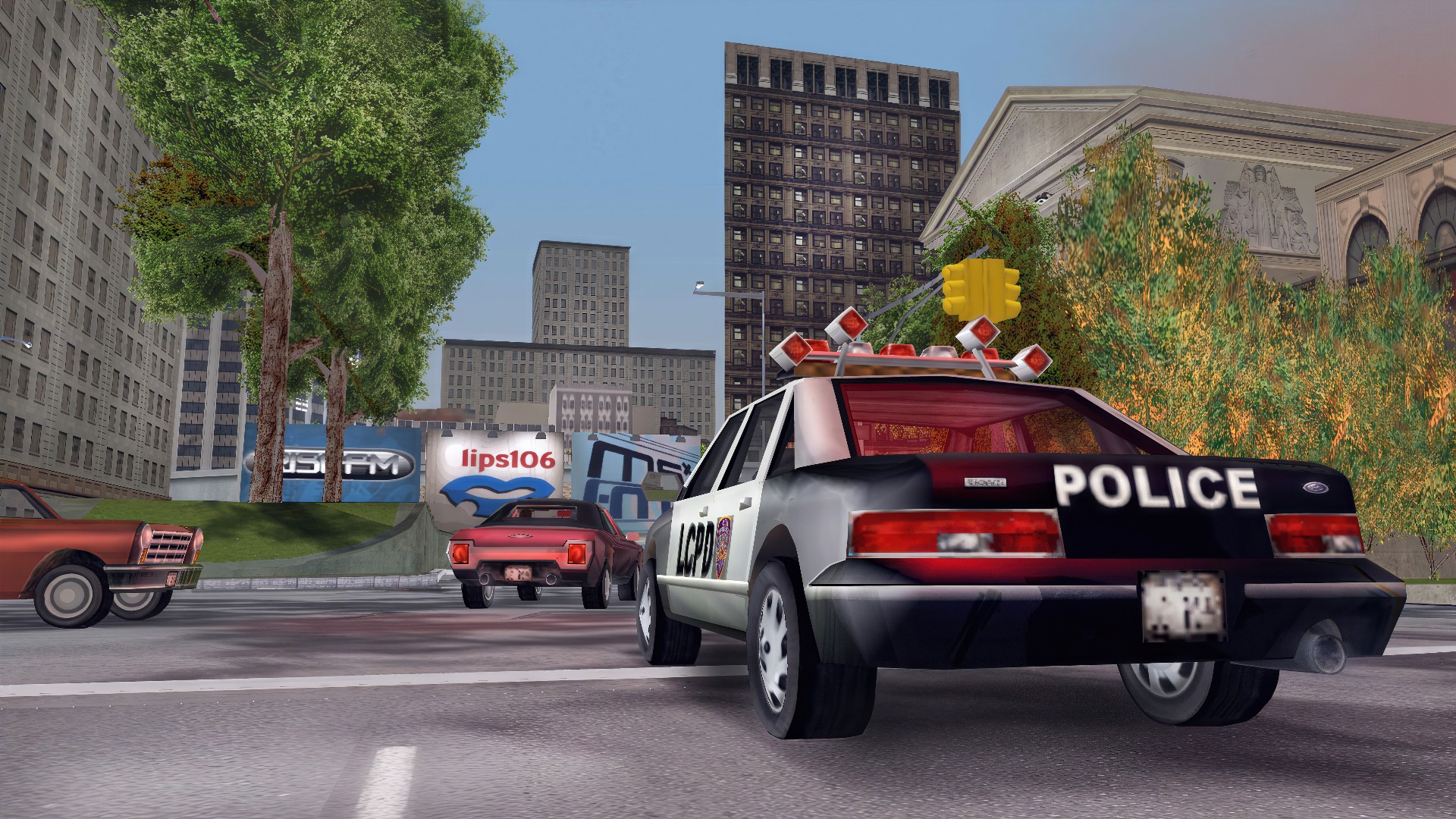 Policja w GTA 3 HD
