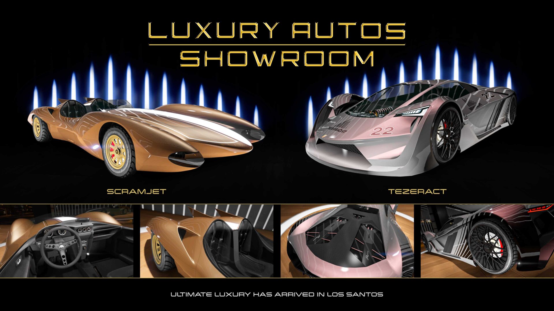 Scramjet i Tezeract w Luxury Autos