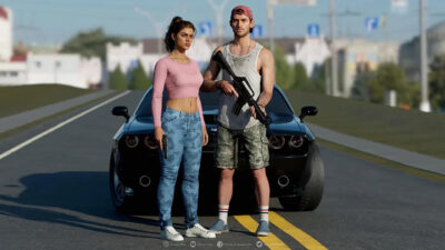 Lucia i Jason z przecieku GTA 6