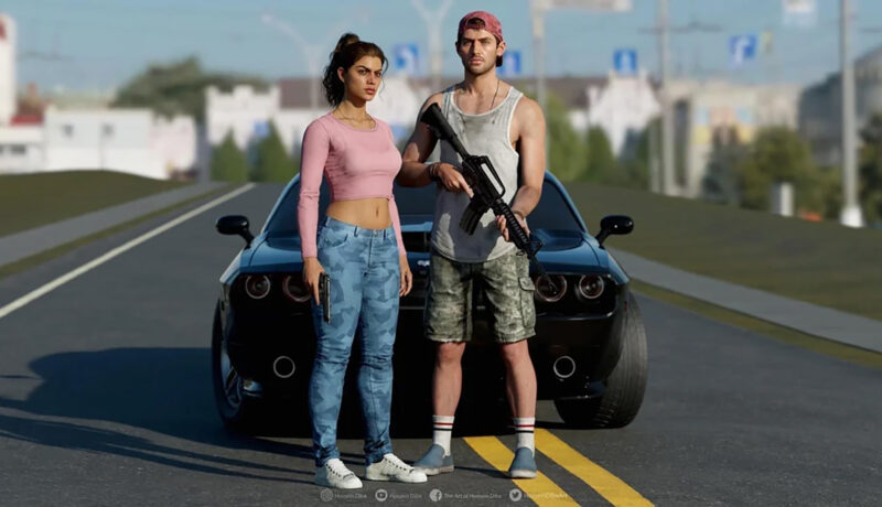 Lucia i Jason z przecieku GTA 6