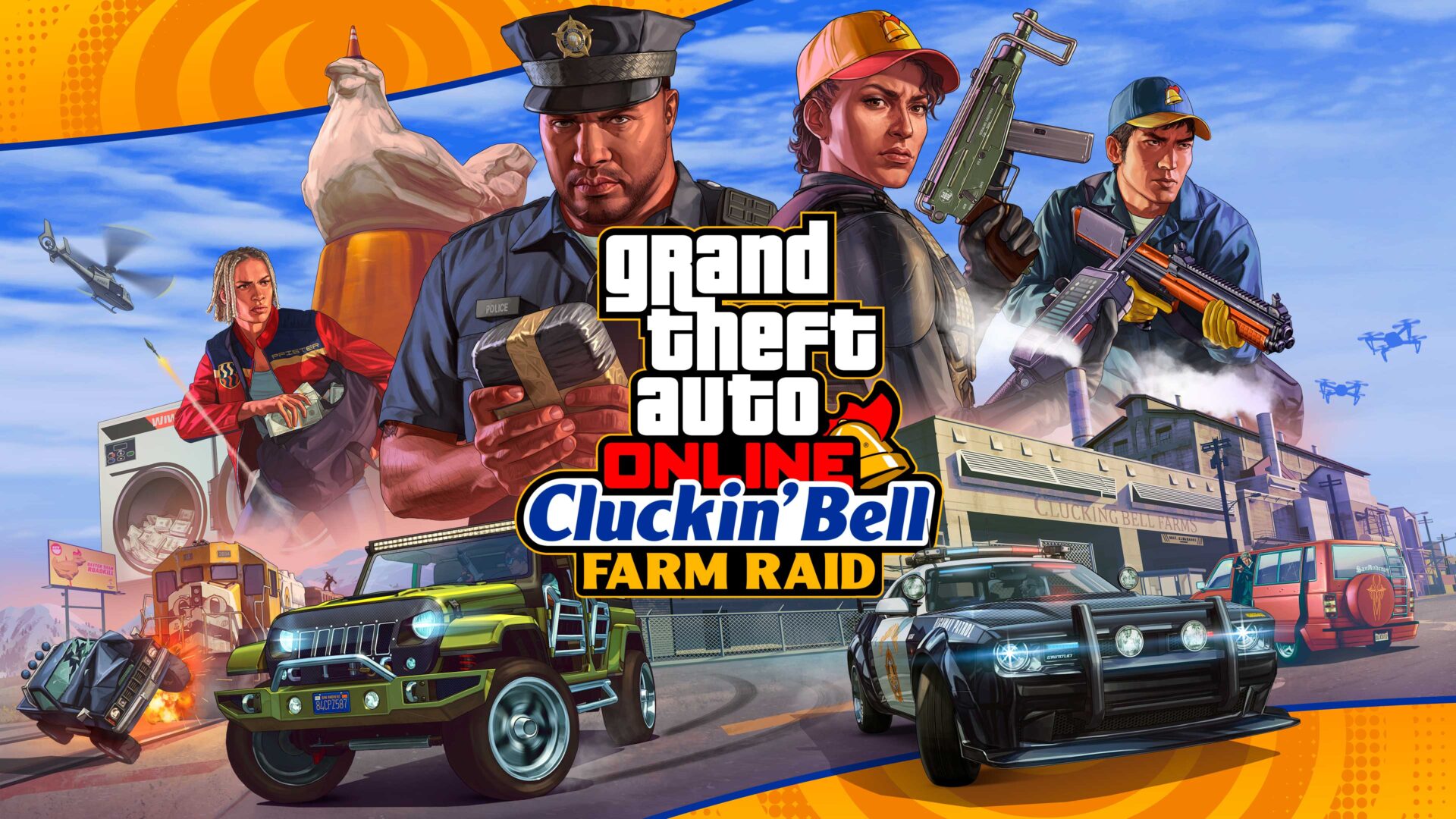 DLC Nalot na farme Cluckin Bell w GTA Online