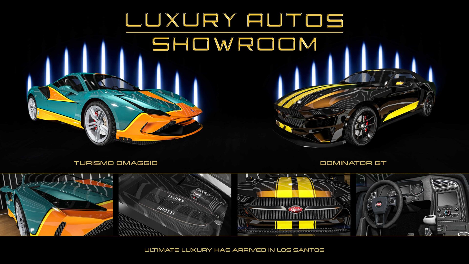 Omaggio i Dominator GT w Luxury Autos