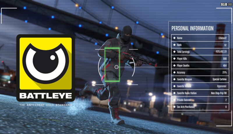 BattlEye w GTA Online