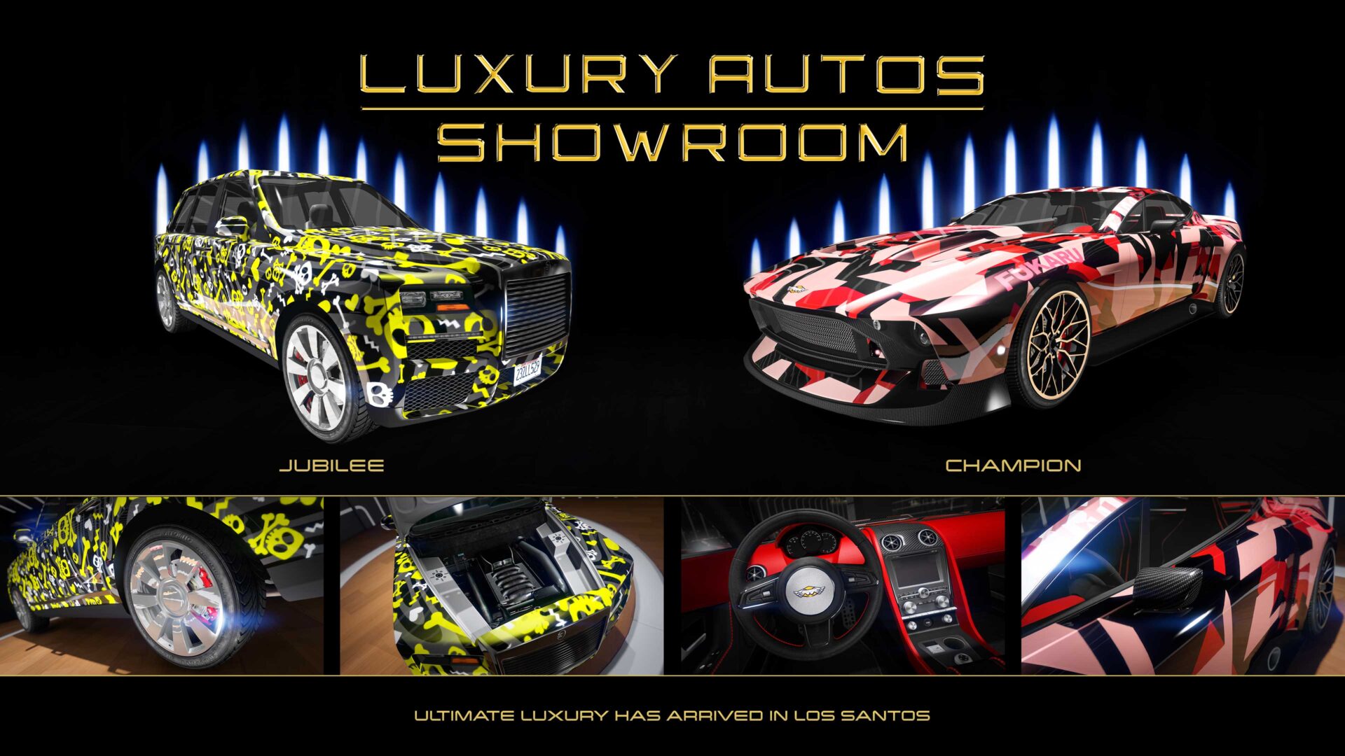 Jubilee i Champion w Luxury Autos