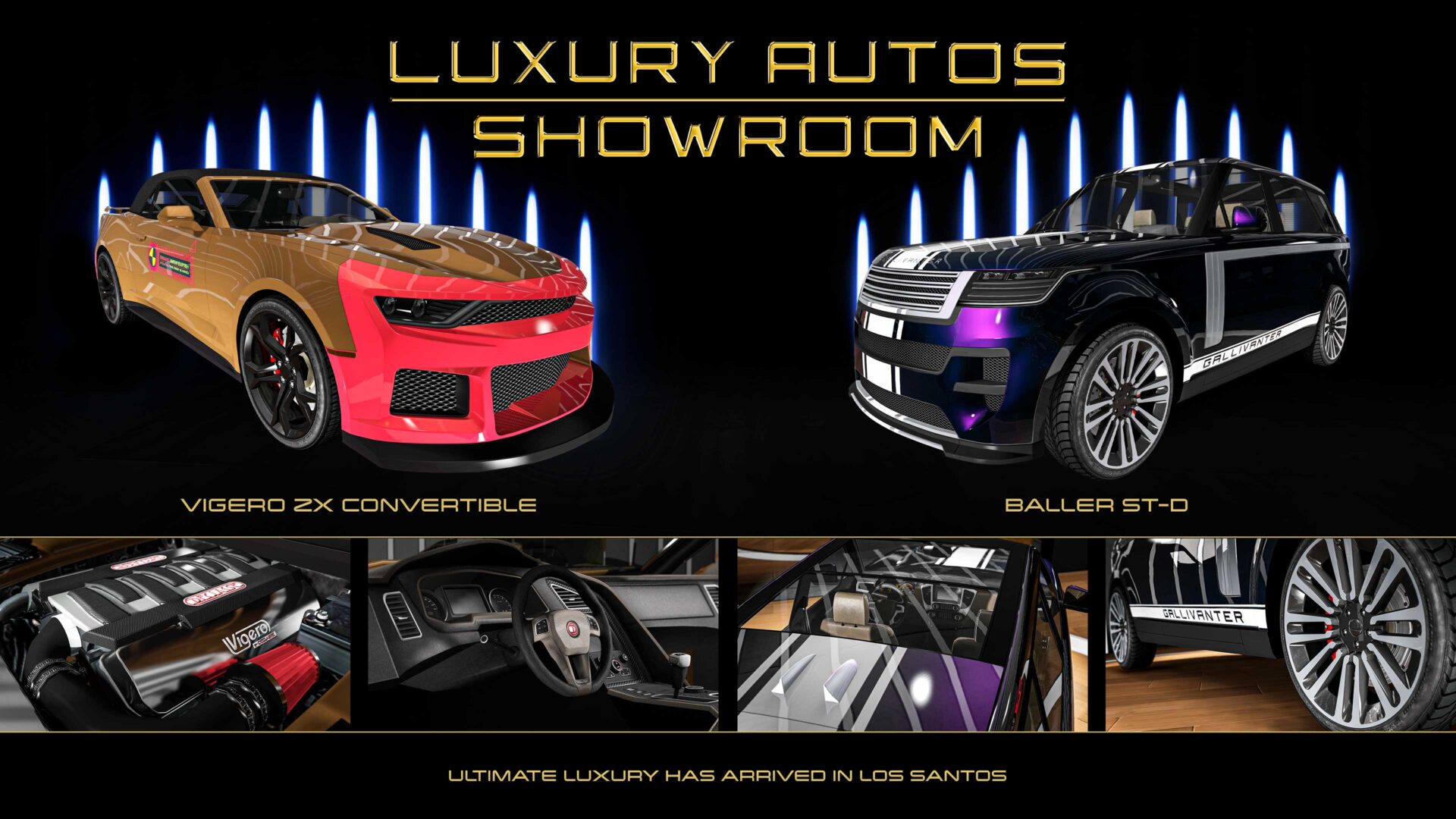 Vigero ZX Kabriolet i Baller ST D w Luxury Autos Vigero ZX Kabriolet i Baller ST D w Luxury Autos