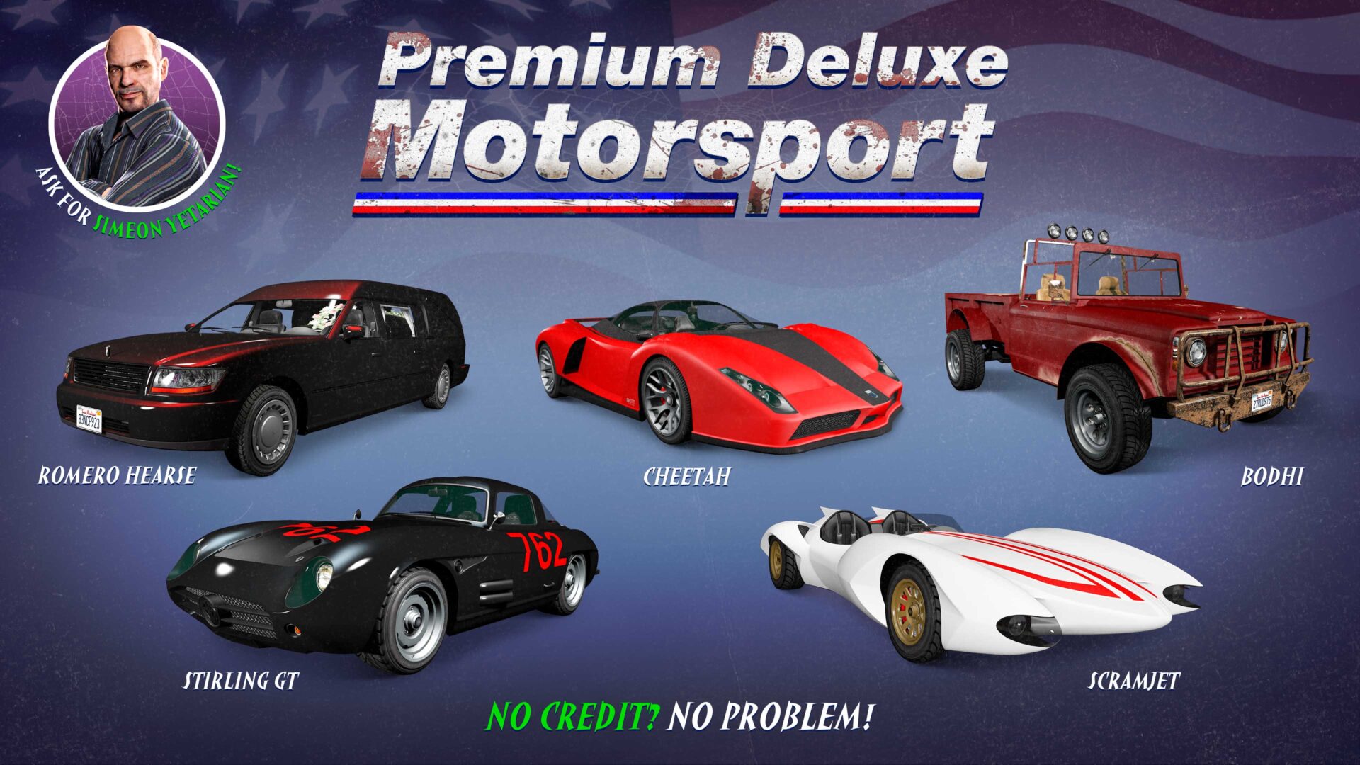 Karawan Chariot Romero i inne pojazdy w Premium Deluxe Motorsport 1