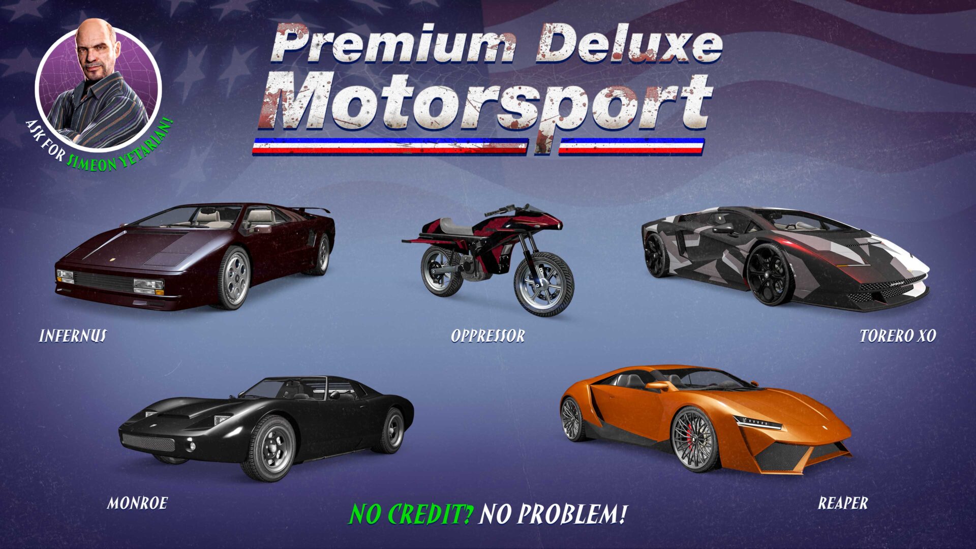 Pegassi Torero XO i inne pojazdy w Premium Deluxe Motorsport