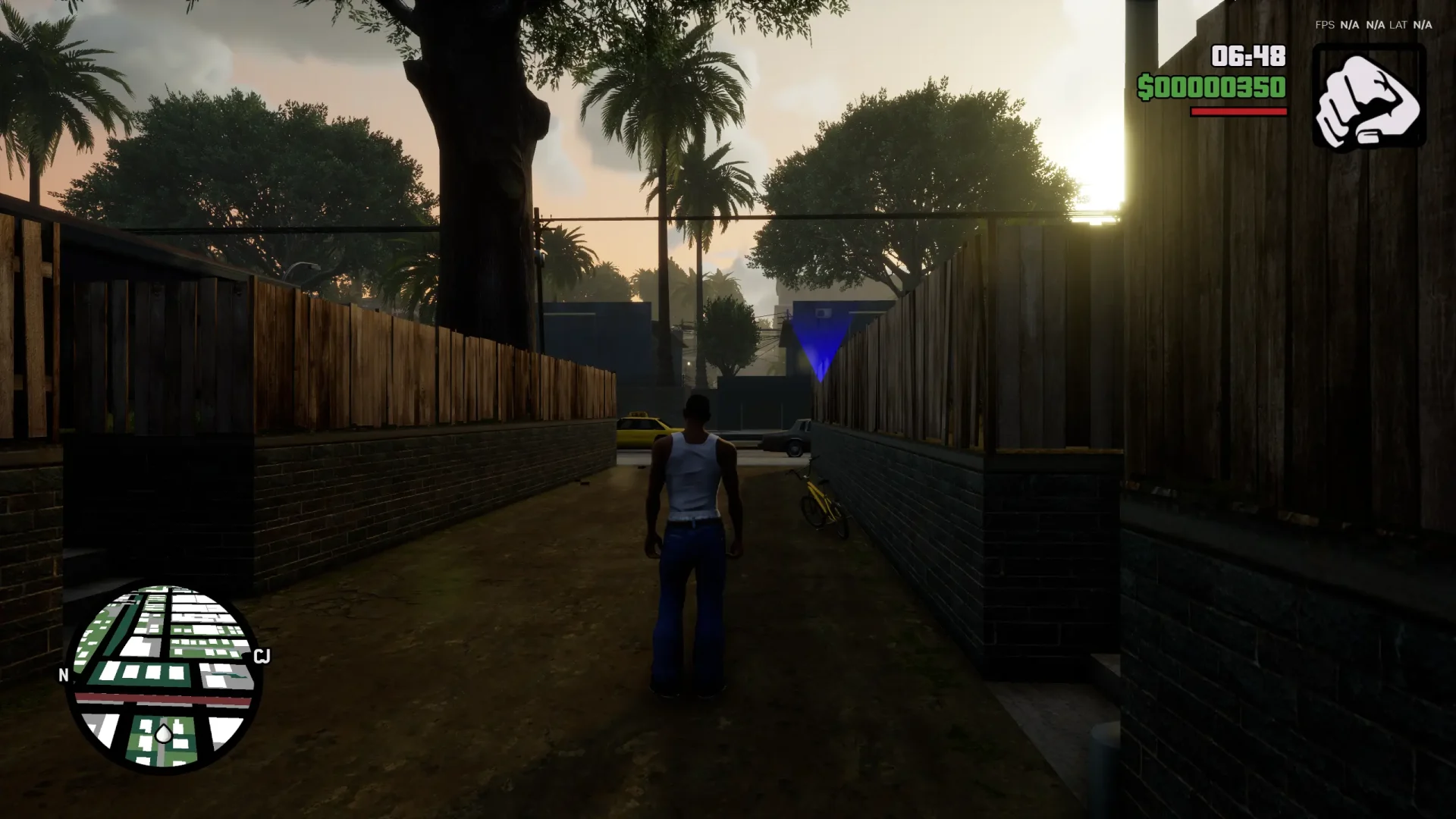 GTA San Andreas w wylaczonym klasycznym oswietleniem GTA San Andreas w wylaczonym klasycznym oswietleniem