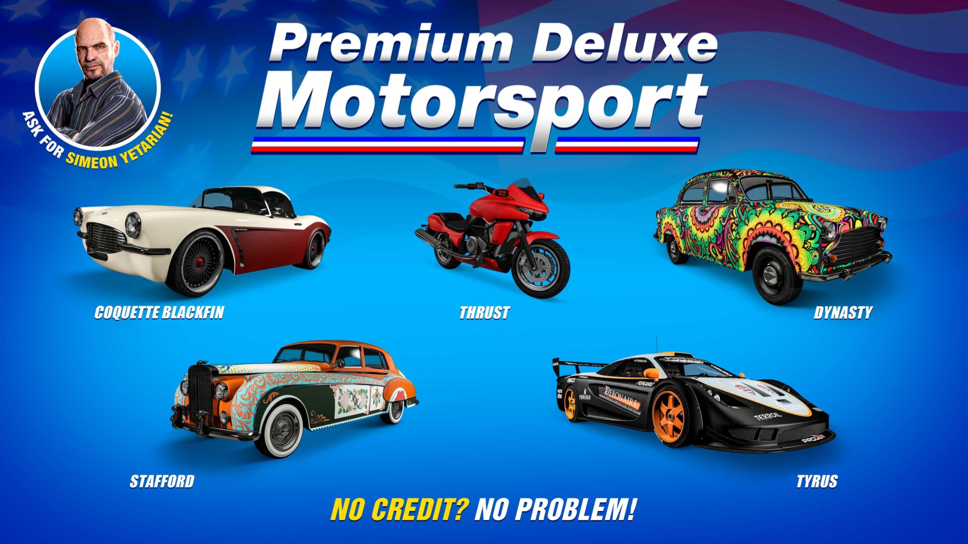 Stafford i inne pojazdy w Premium Deluxe Motorsport Stafford i inne pojazdy w Premium Deluxe Motorsport