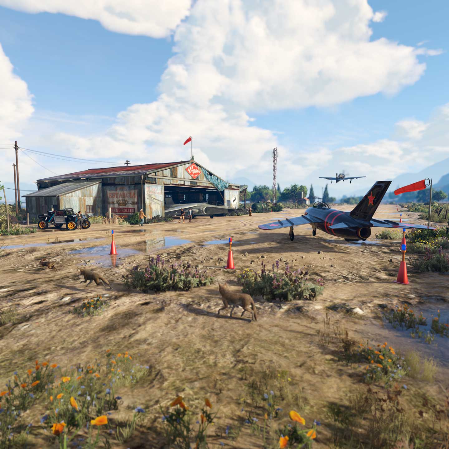 Hangar polowy McKenziego GTA Online