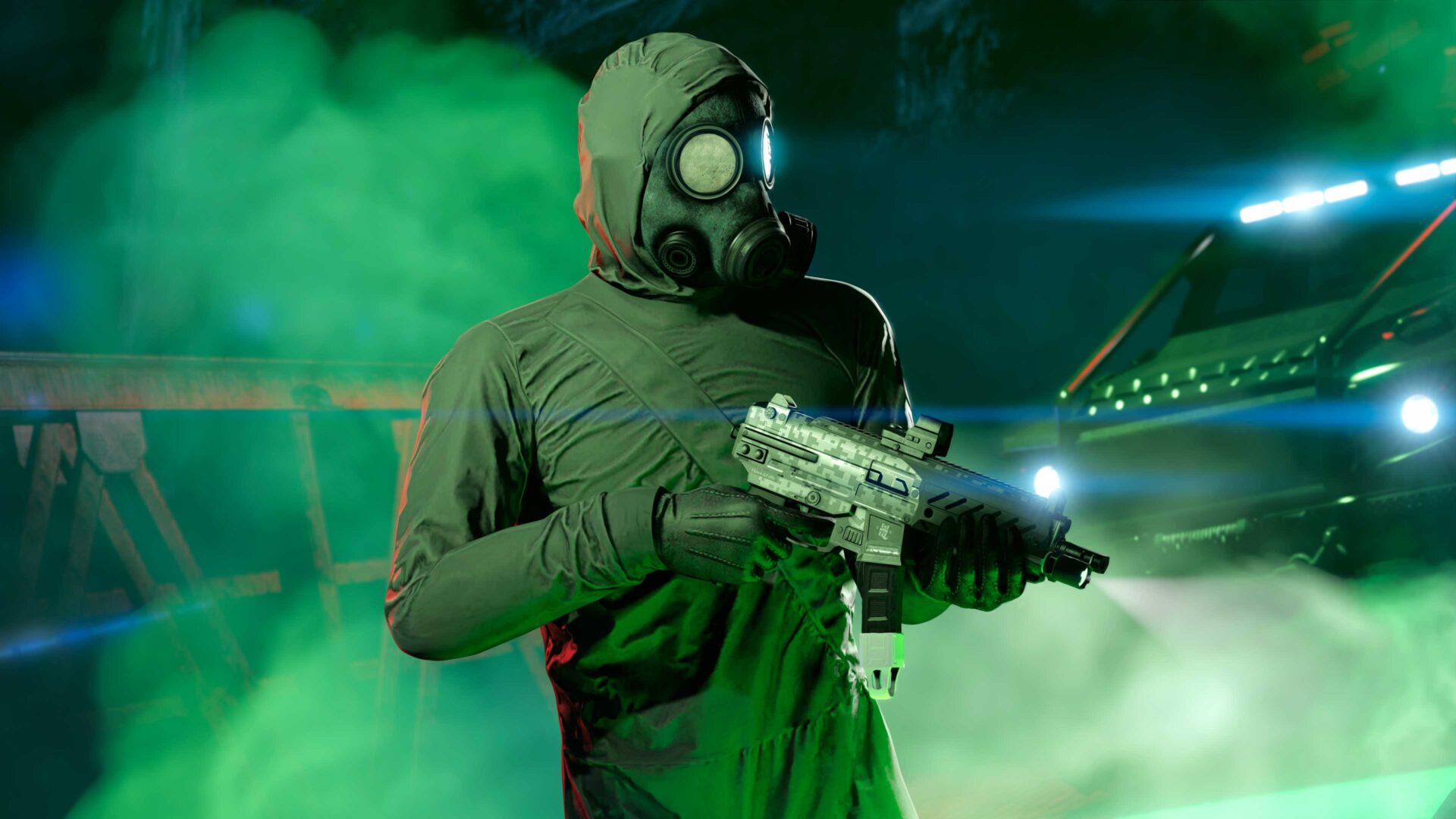 Skafander w Wytworni kwasu