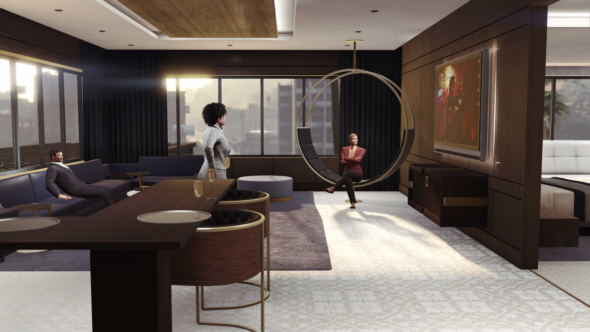 Penthouse w kasynie Diamond