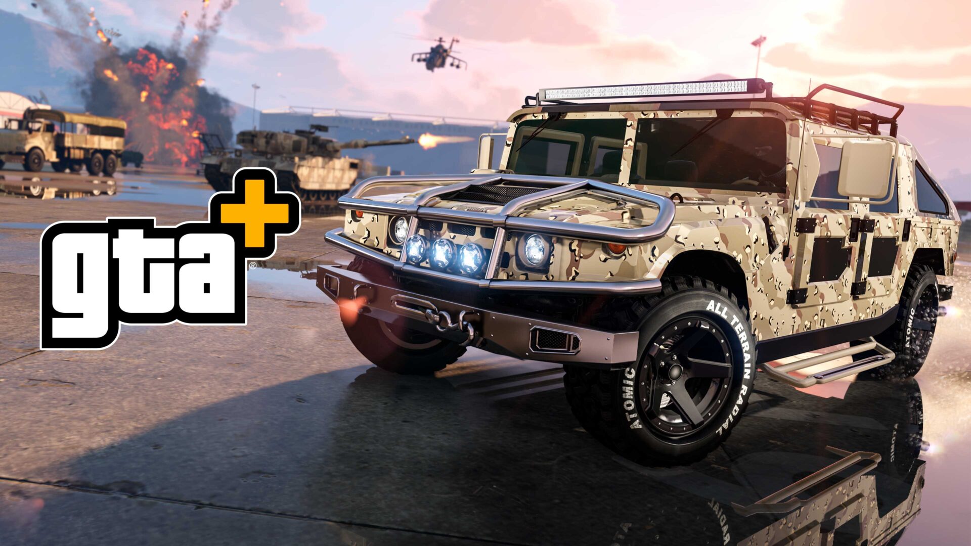 Wojskowy Mammoth Patriot z GTA Plus