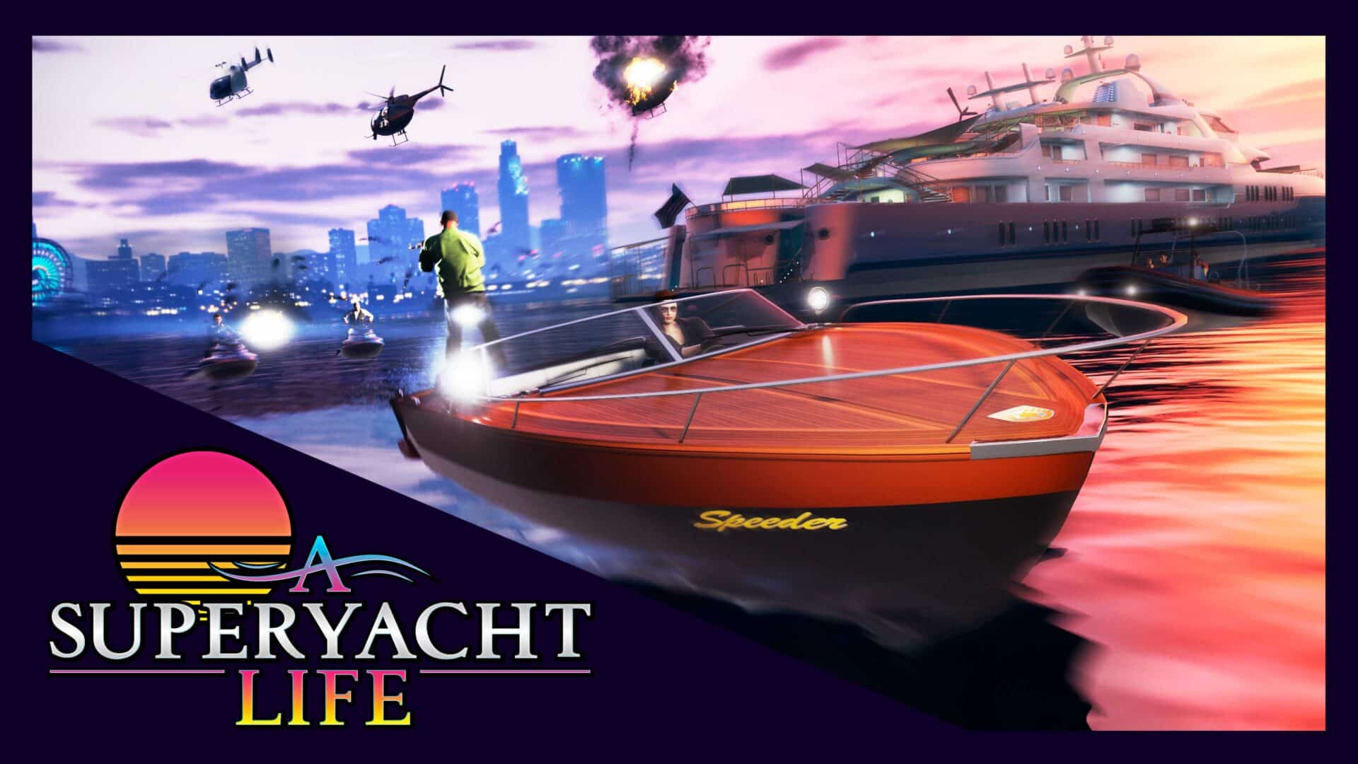 Zycie na jachcie w GTA Online