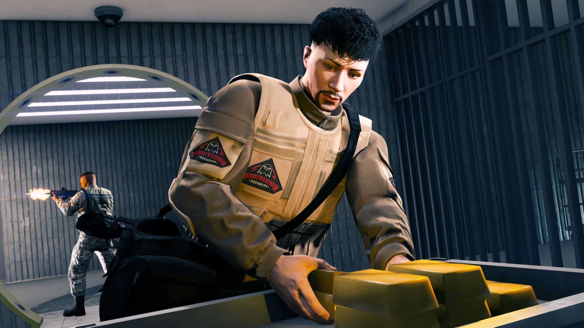 W skarbcu rezydencji podczas nalotu