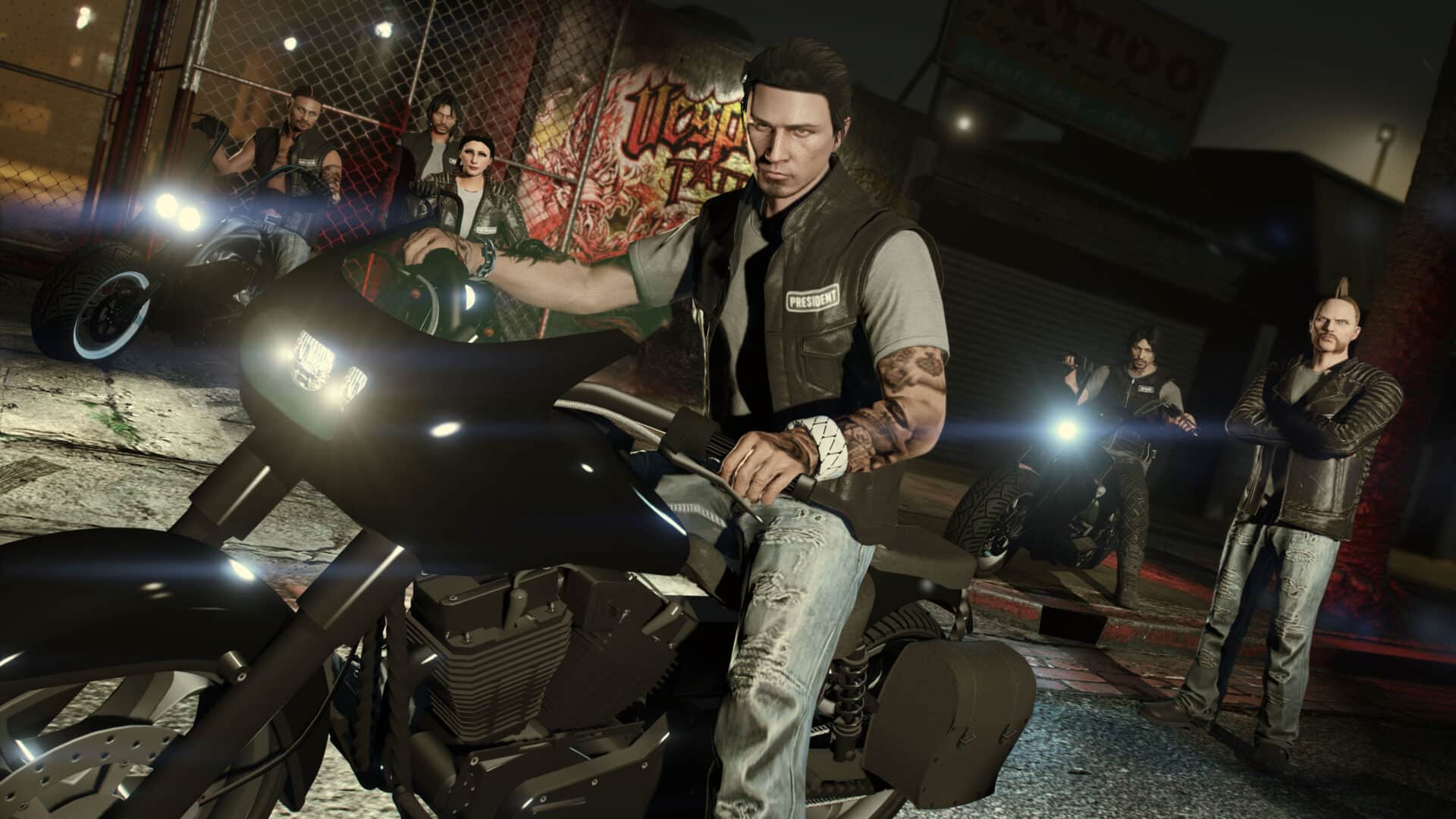 Motocyklisci na ulicy w GTA Online Motocyklisci na ulicy w GTA Online