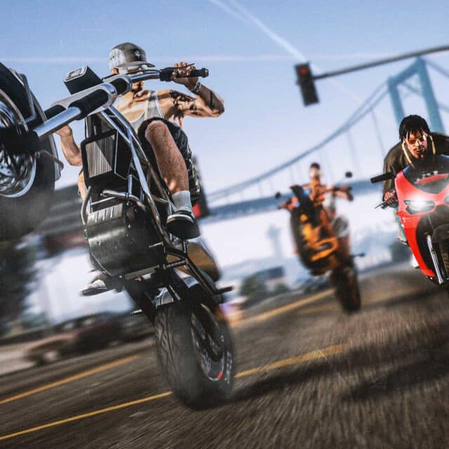 Motocyklisci w GTA Online