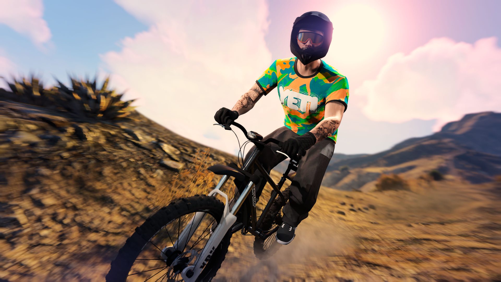 Koszulka Pomaranczowe moro Yeti 1920x1080 1 Koszulka Pomaranczowe moro Yeti 1920x1080 1