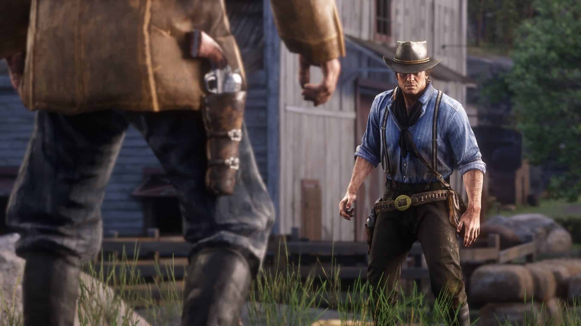 Strzelanina w RDR 2 Strzelanina w RDR 2