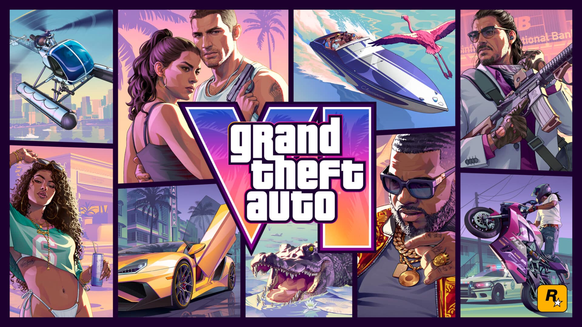 Oficjalna okladka GTA 6 poziomo Oficjalna okladka GTA 6 poziomo