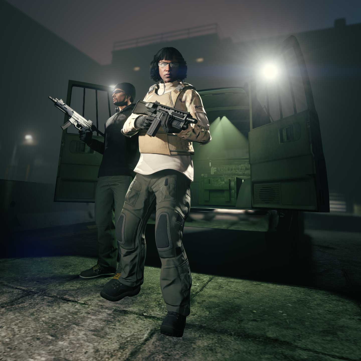 Furgonetka z bronia w GTA Online