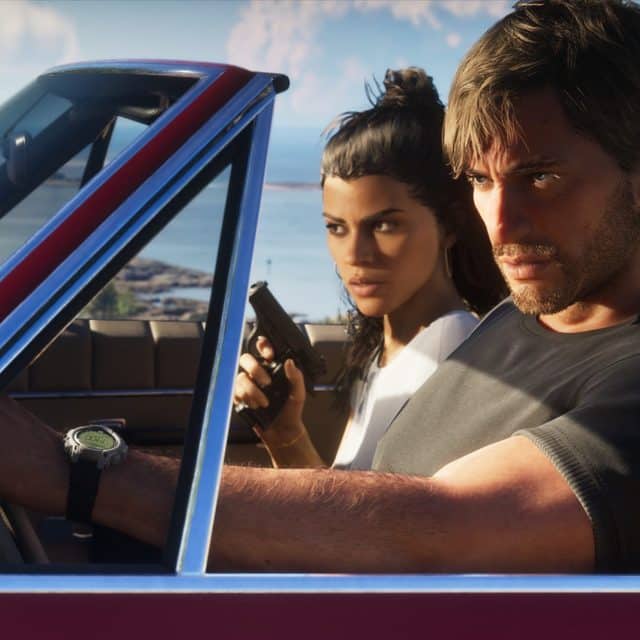 Jason i Lucia w kabriolecie GTA 6