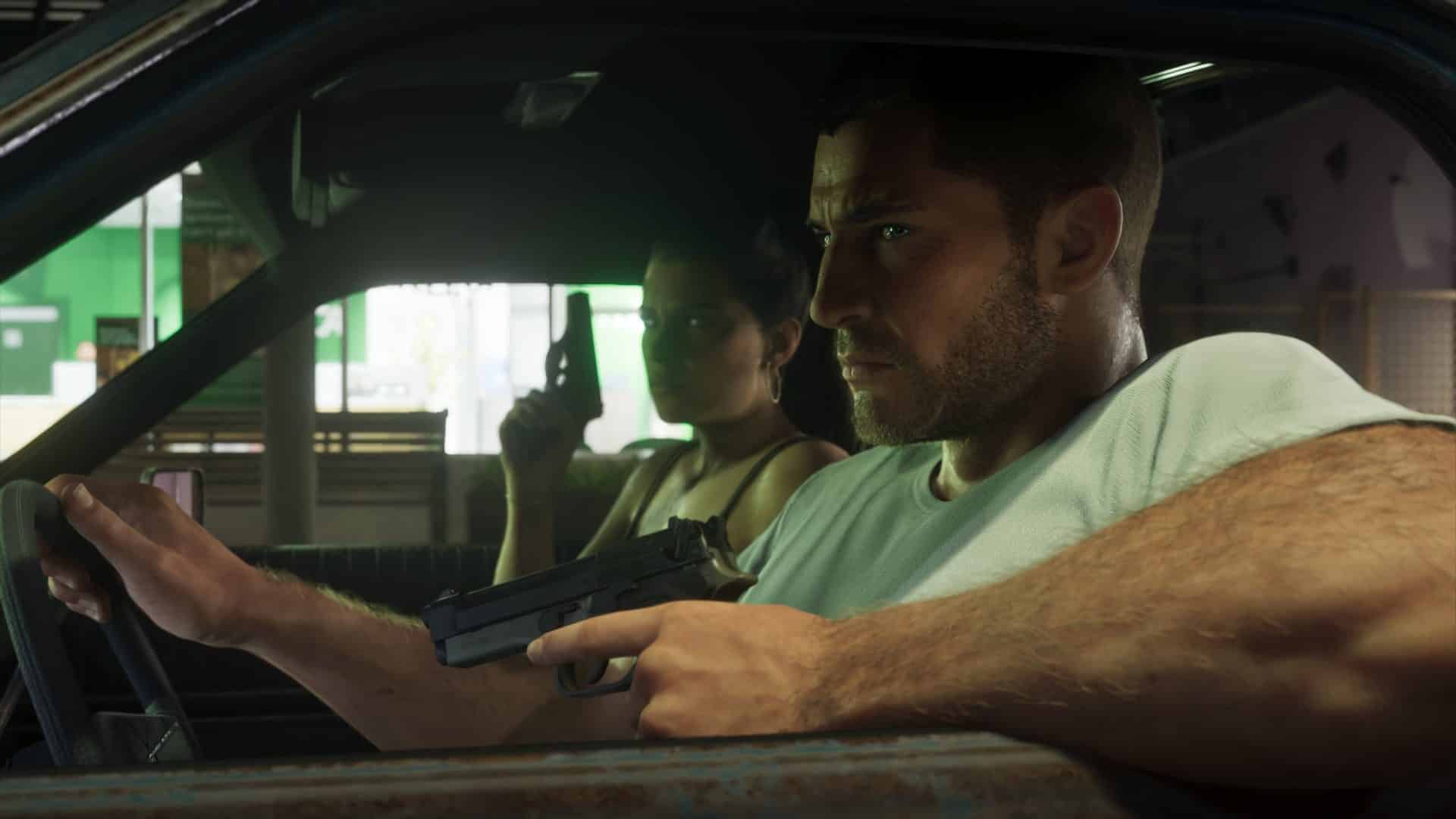 Jason i Lucia w pojezdzie GTA 6