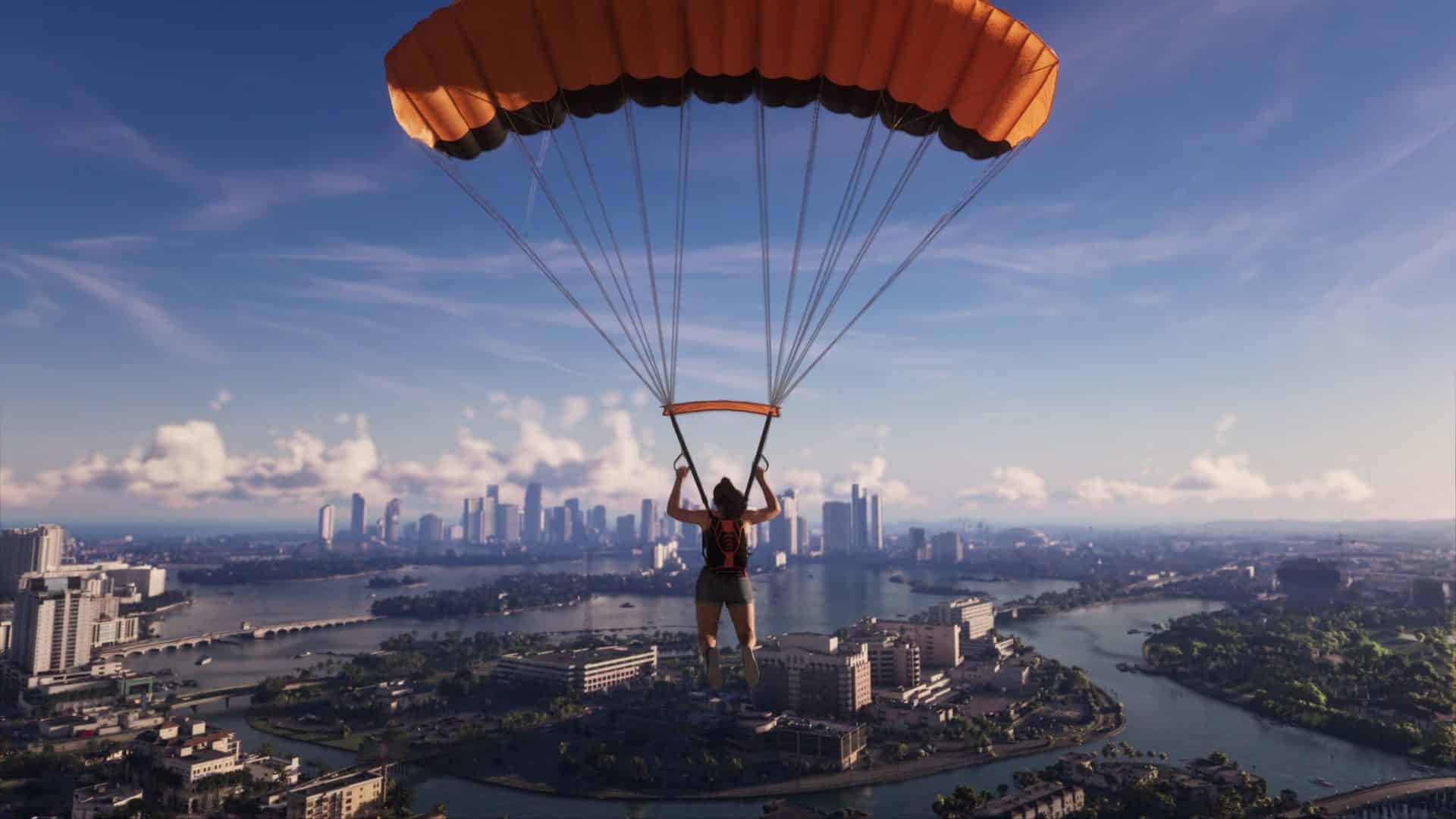 Lucia na spadochronie GTA 6 Lucia na spadochronie GTA 6