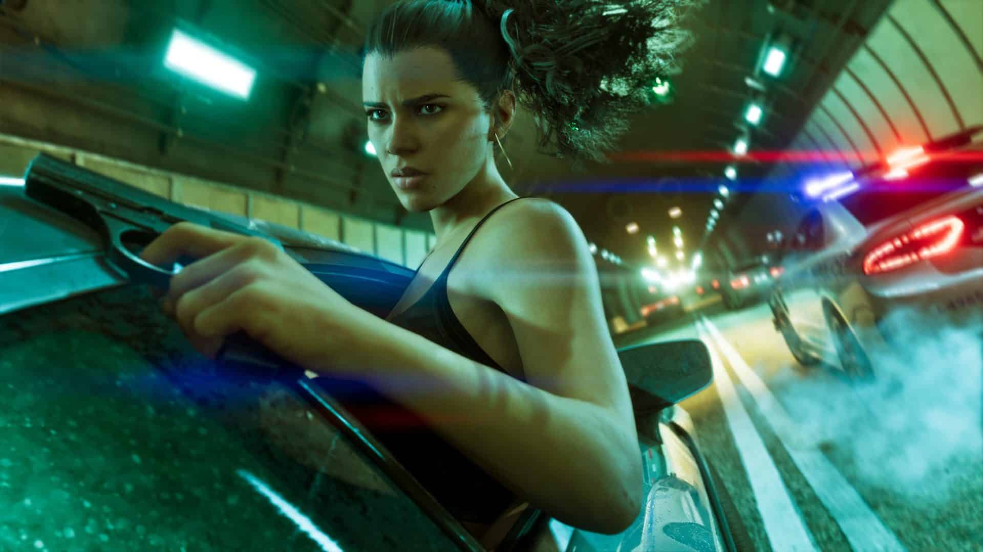 Lucia podczas poscigu GTA 6