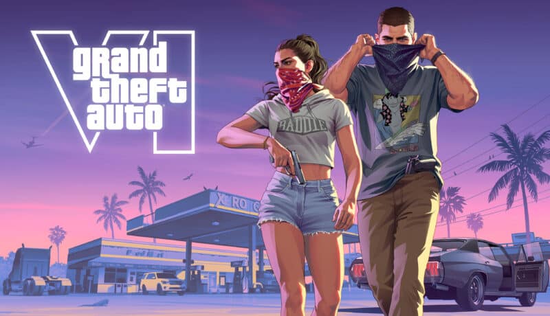 Napad na stacje benzynowa z logo GTA 6