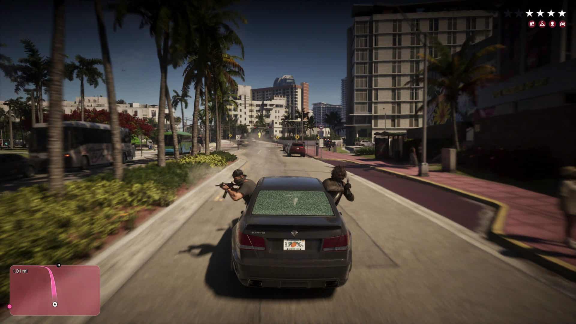 Ucieczka przed policja GTA 6 Ucieczka przed policja GTA 6