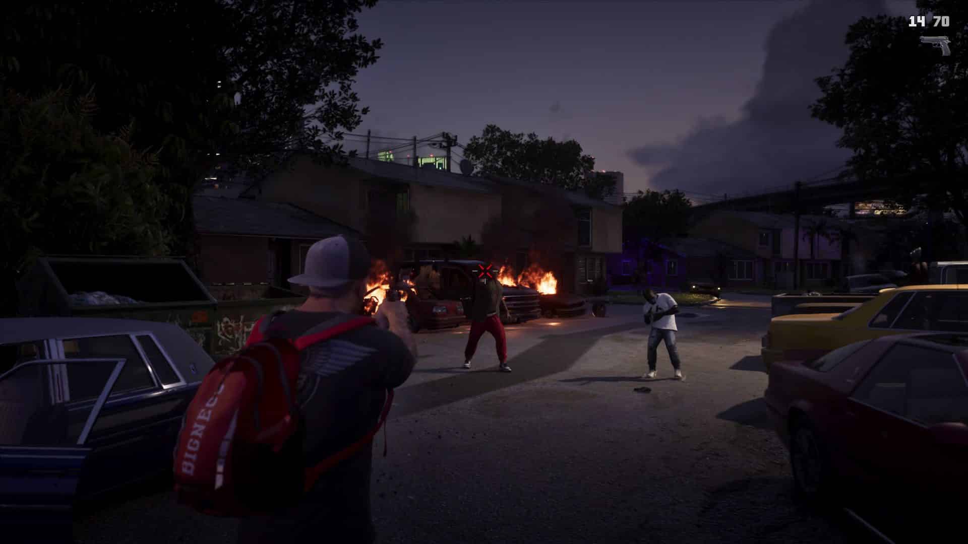 Uliczna strzelanina GTA 6 Uliczna strzelanina GTA 6
