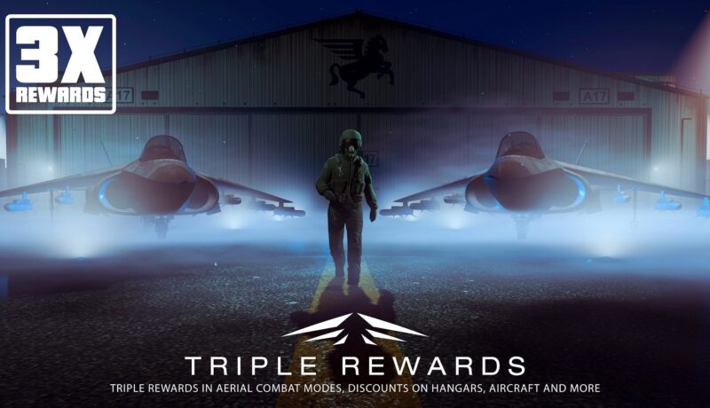 Triple rewards lot